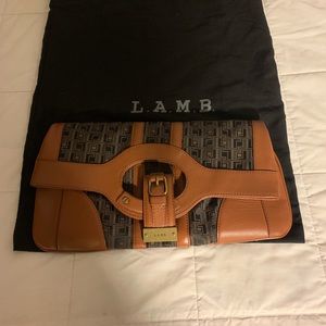 LAMB By Gwen Stefani  clutch Handbag .
